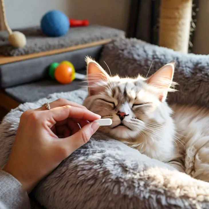 how to give a cat a pill